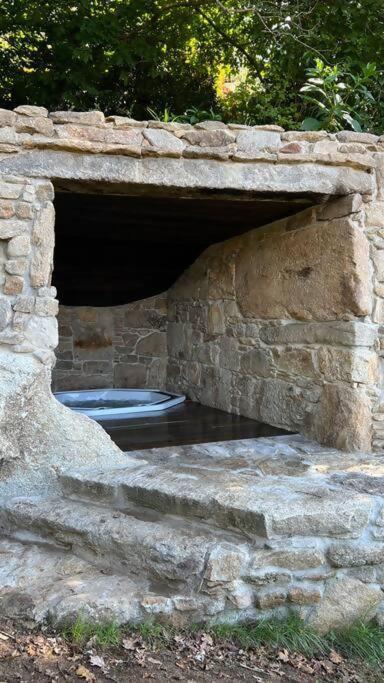 Gasthaus Casa De Afora Casa Con Piscina Y Jacuzzi Privados Santiago de Compostela Exterior foto
